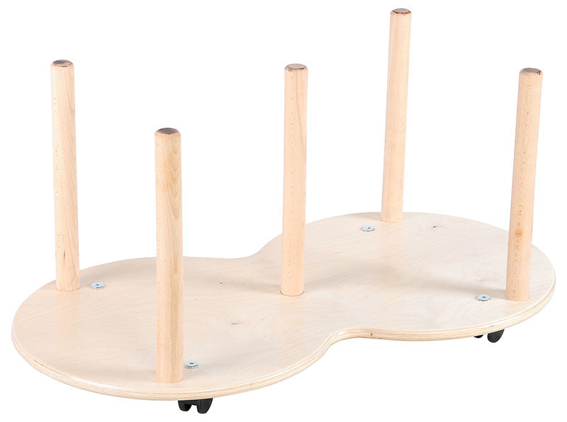 Mobile Stand for Round Cushions