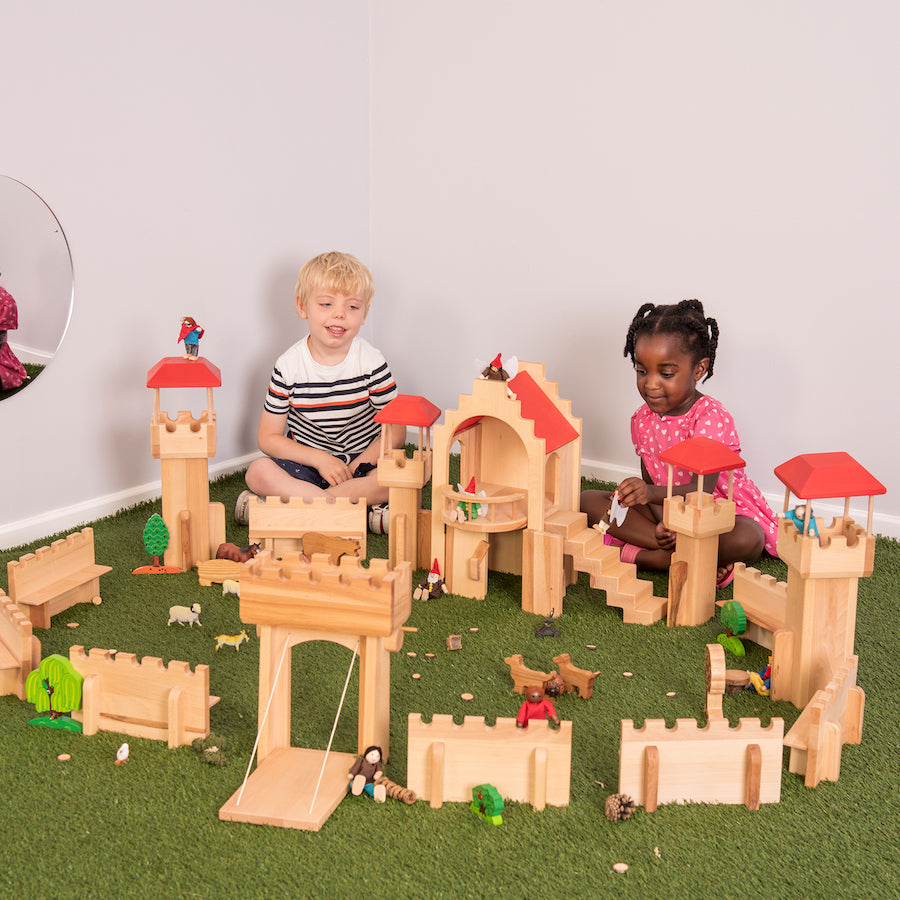 Small World Wooden Castle Set