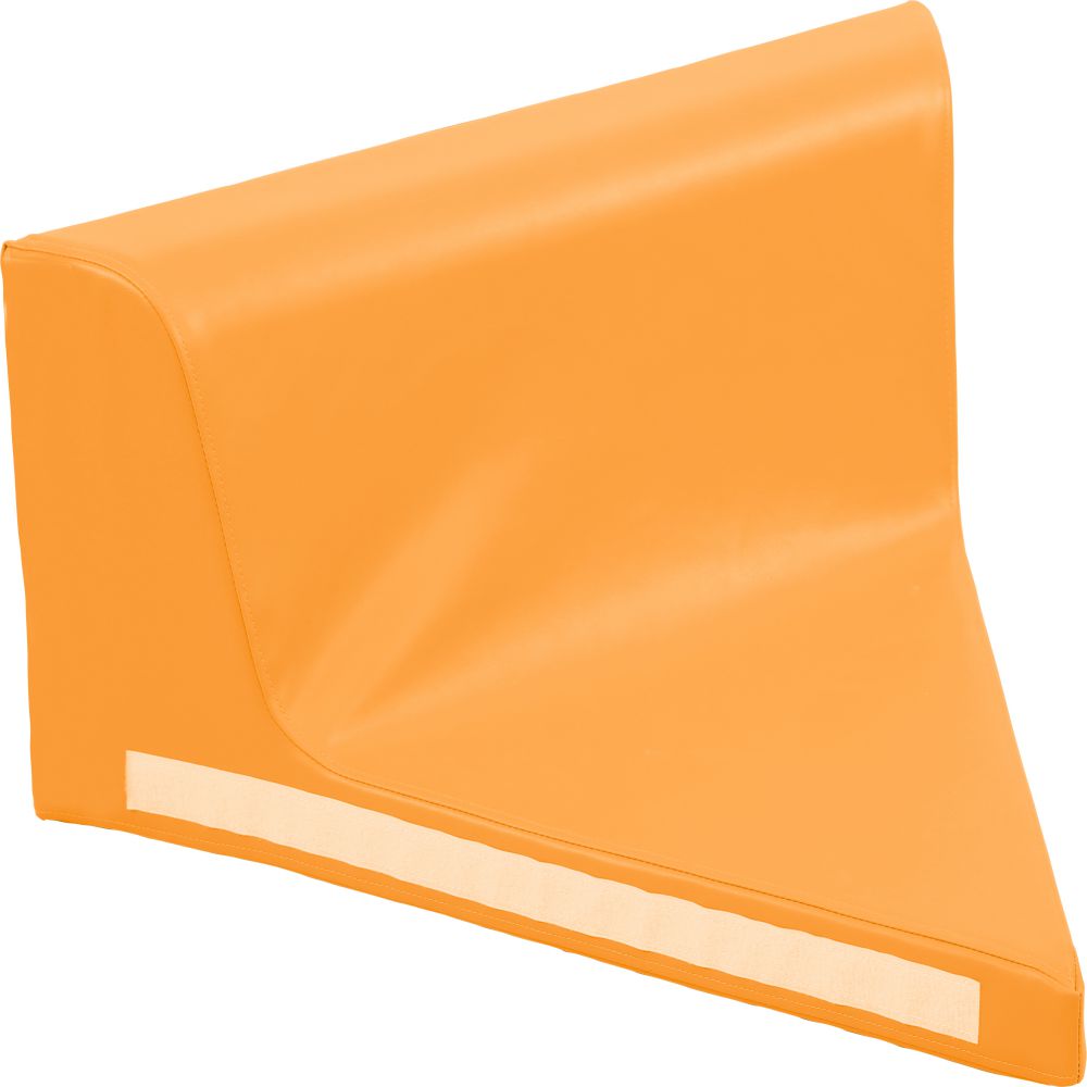 Triangle foam seat, orange