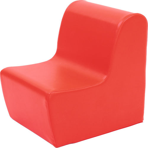 Medium soft seating pvc seat red