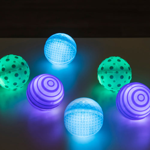 Light up Tactile Glow Spheres
