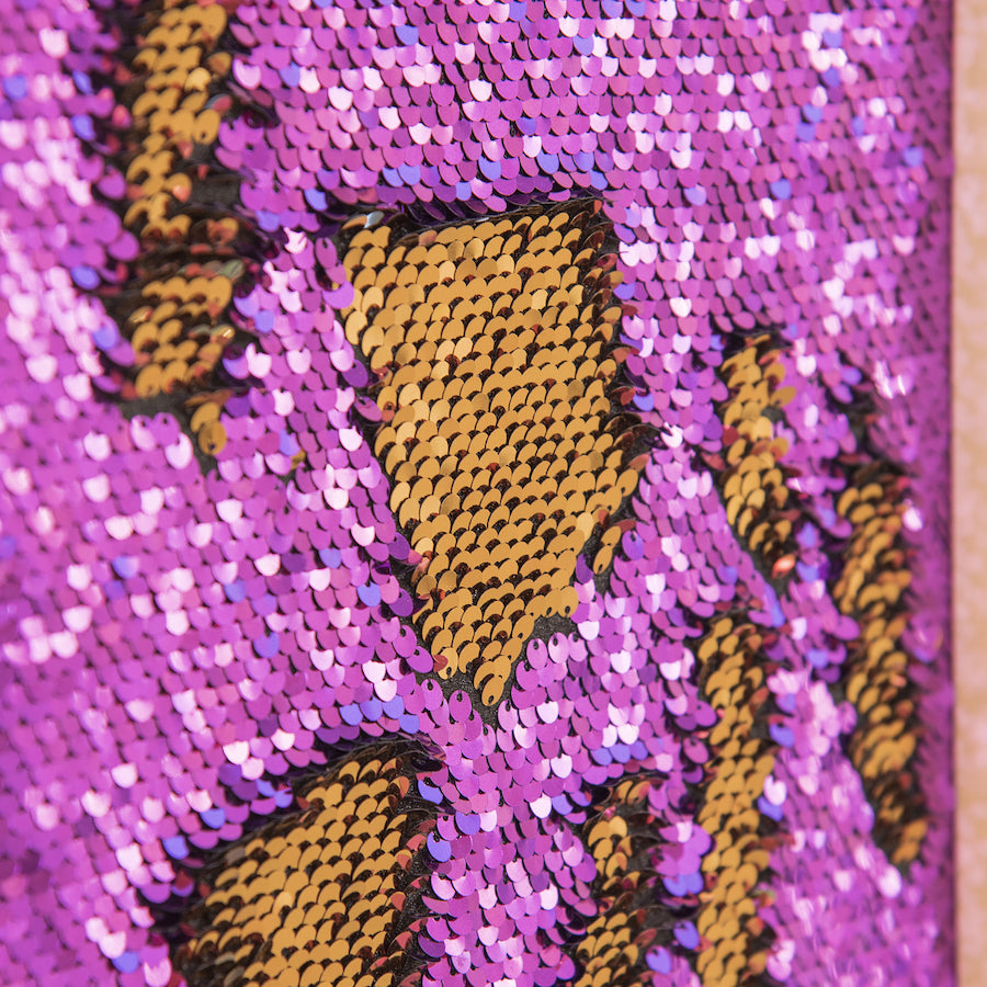 Mark Making Sequin Long Board Purple