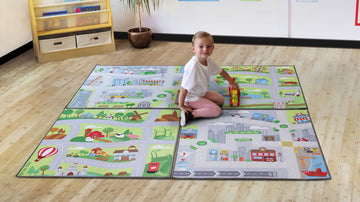 Small world road mat