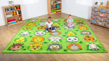 Large Zoo Mat Carpet