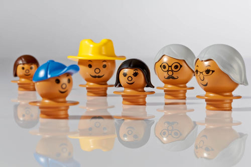 Mobilo Ethnic Heads 6 pcs