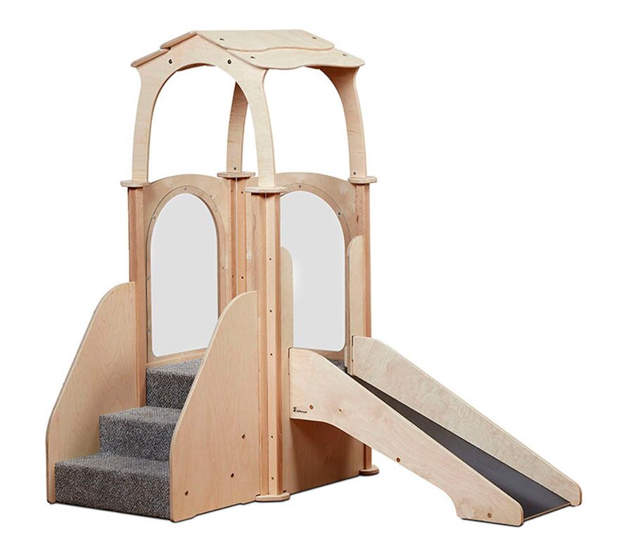 Step & Slide Kinder Gym (with roof)