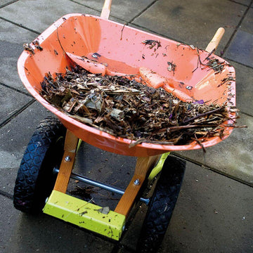 Twigz Two Wheeled Metal Wheelbarrow