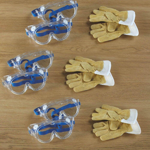 Goggles and Gloves 9pcs