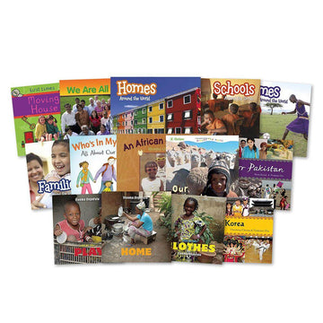 World Community Multicultural Diversity Book Packs 14pk