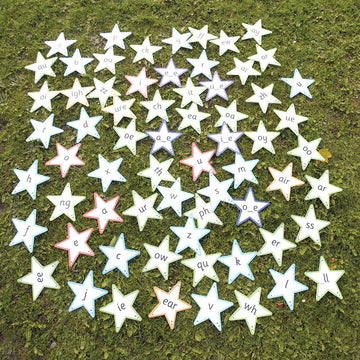 Letter & Sounds Outdoor Stars