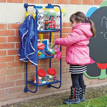 Easy Access Outdoor Metal Wall Tidy
