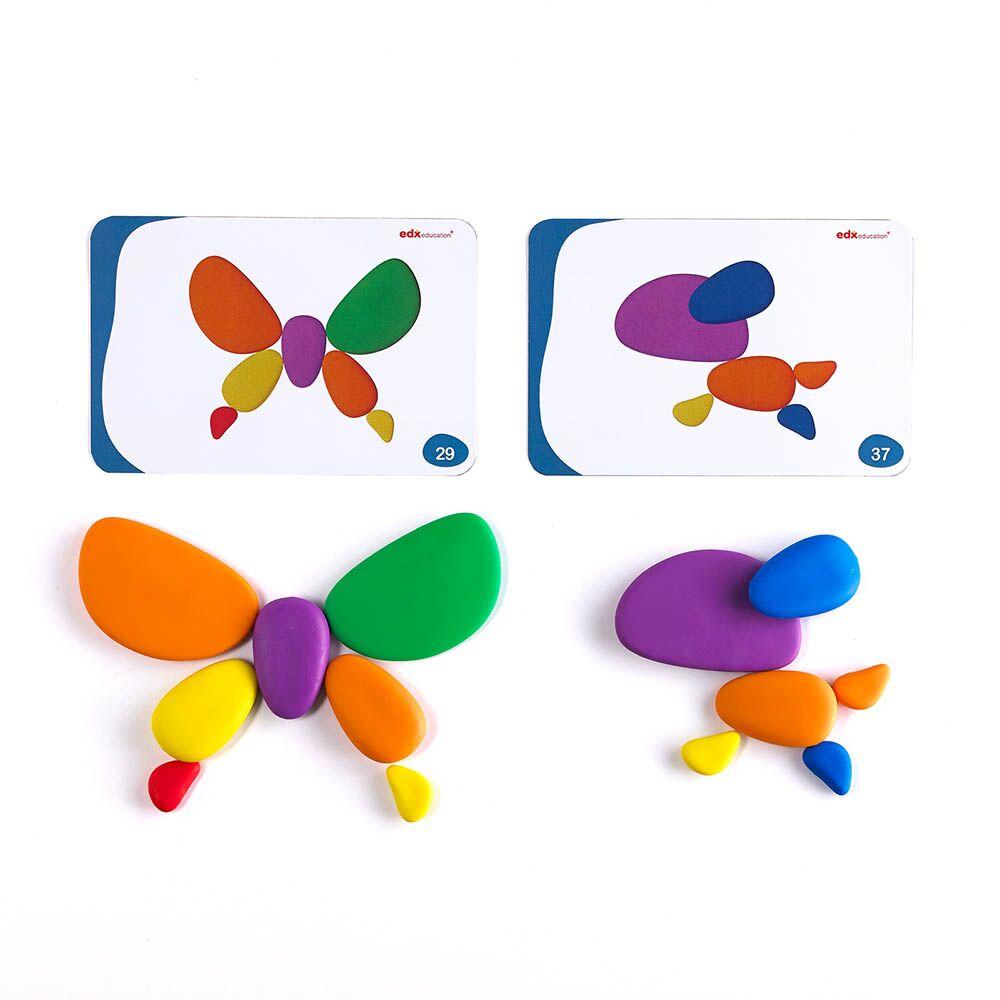 Rainbow Pebbles and Colour Cards
