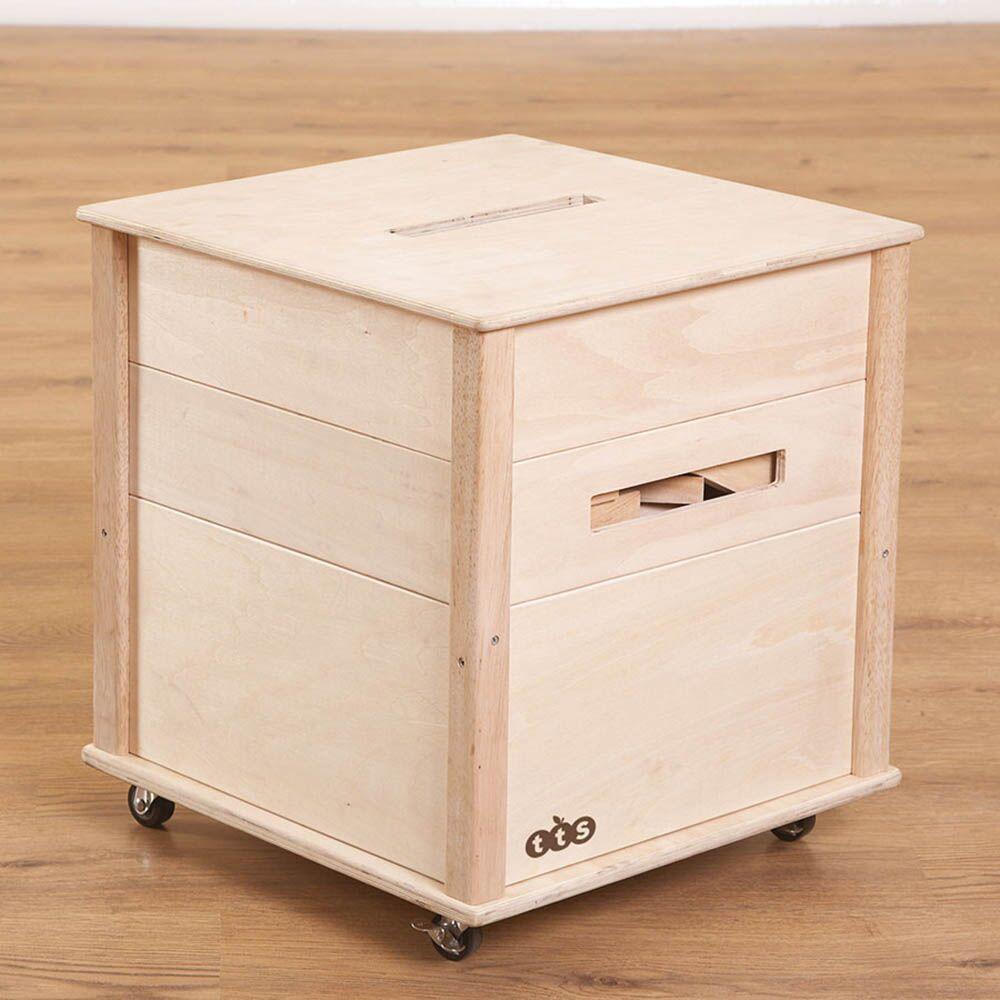 Wooden Creative Crate with Blocks