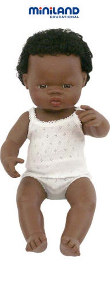 Miniland African Boy Doll
