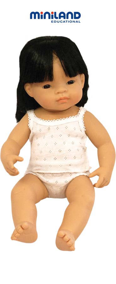 Miniland Asian Girl Doll