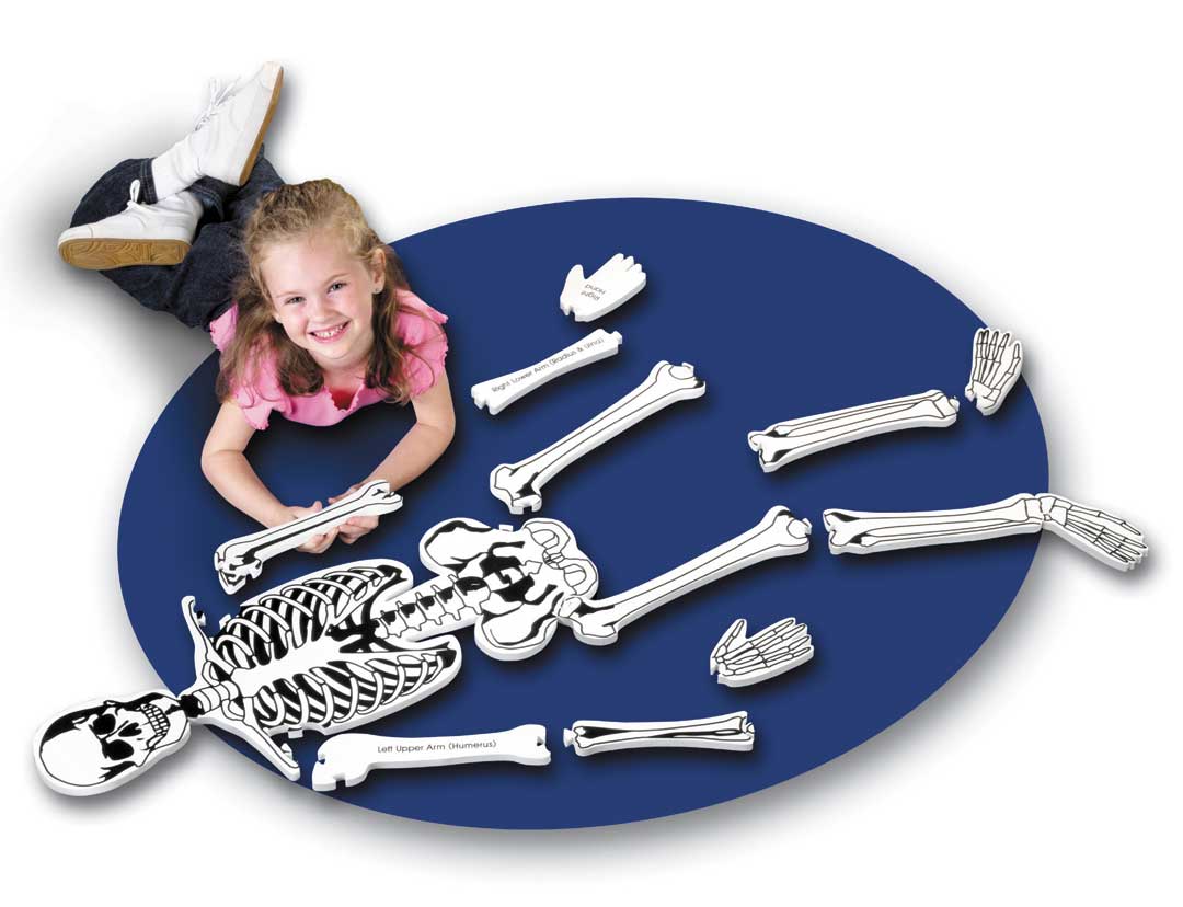 Skeleton Foam Floor Puzzle