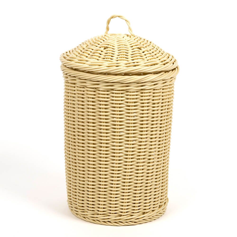 Woven Nesting Storage Baskets with Lids 3pk