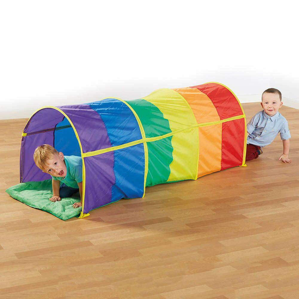 Rainbow Toddler Crawl Tunnel