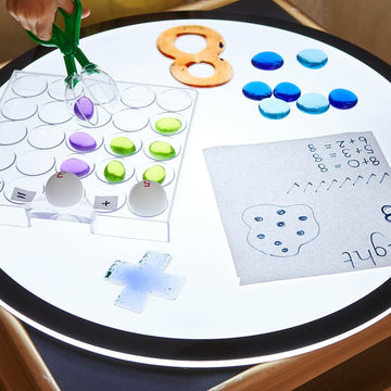 Lightbox Fine Motor Activity and Sorting Grid