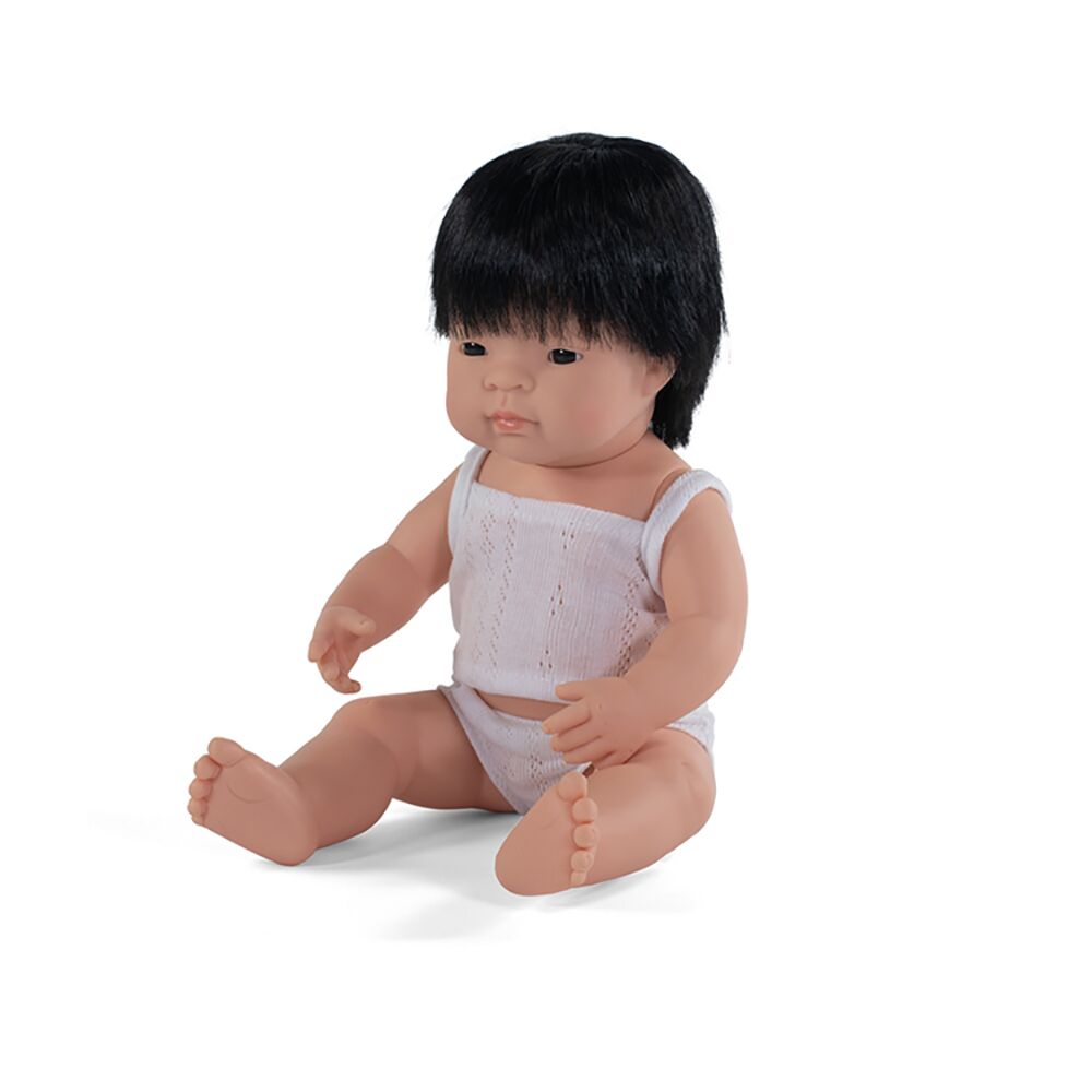Miniland Hard Bodied Multicultural Dolls Asian Boy
