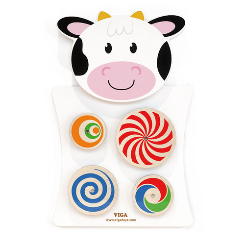 Wall Toy - Turning Patterns/Cow
