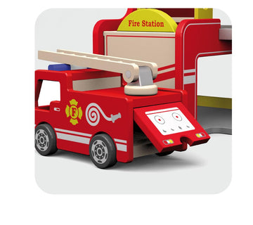 Fire Station w/Accessories