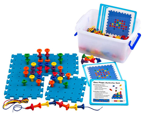 Geo Pegboard Activity Set