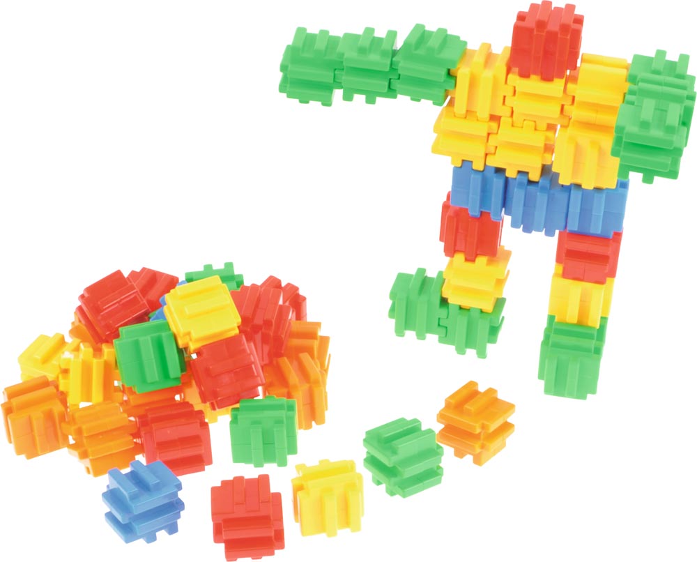 Construction blocks set - 3D Cubes - 80pieces