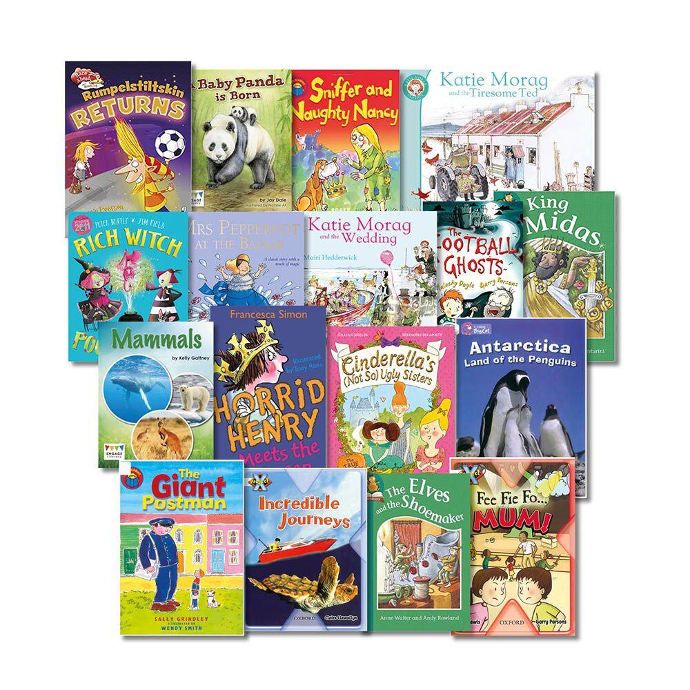 White Book Bands Pack 1 17pk with Free Stand