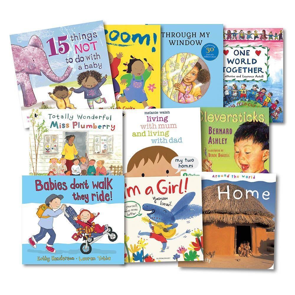 Early Years Diversity Book Packs 10pk