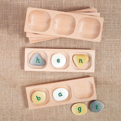 Word Building Trays 4section 6pk