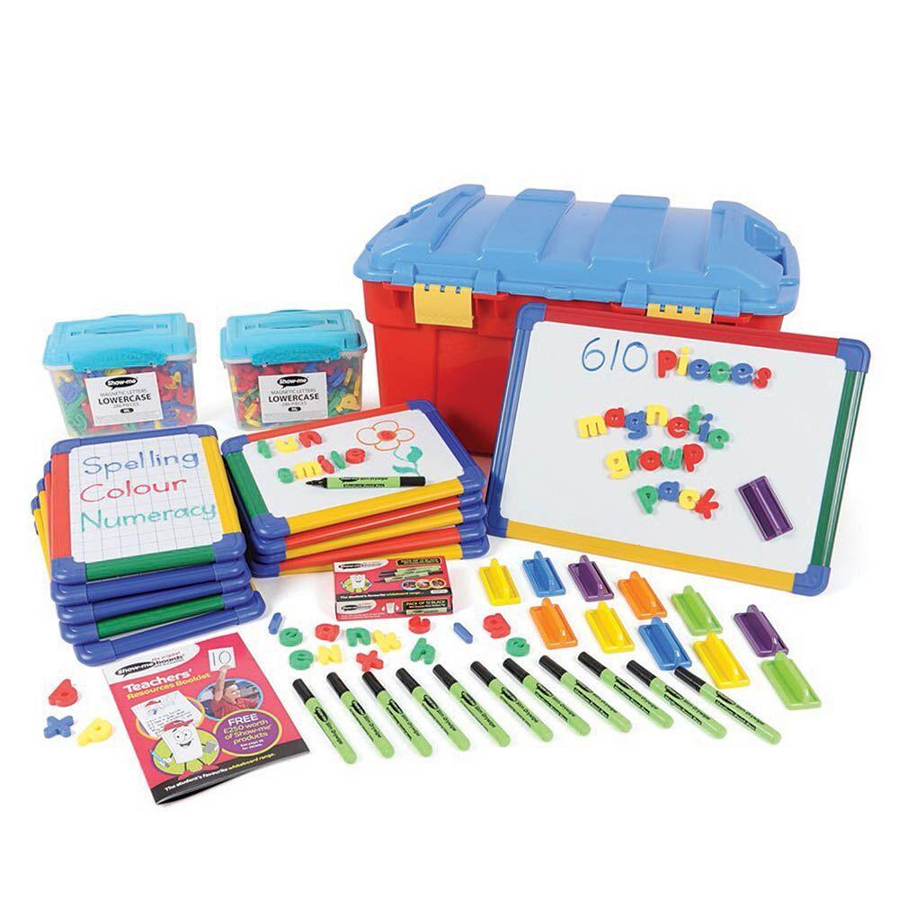 Magnetic letters and boards class bumper pack