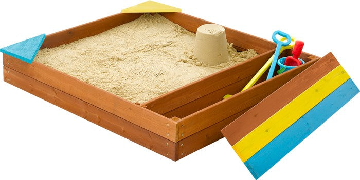 Plum store-it wooden sandbox