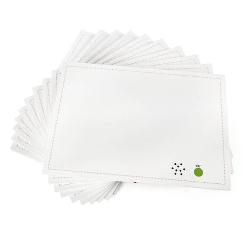 A4 Talk-Time Recordable Card 30 Second 30pk