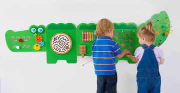 Crocodile Manipulative Fine Motor Wall Panel