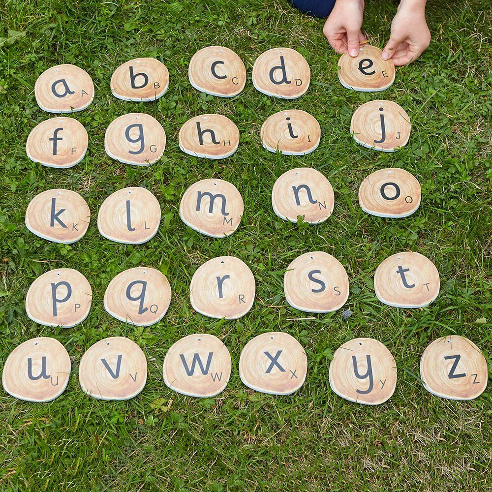 Chunky Rustic Letters A-Z