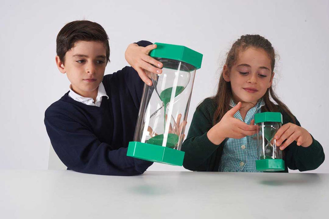 Large Visual Sand Timer - 1 Minute Green