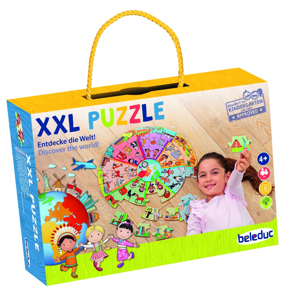 XXL Puzzle 'Discover The World'
