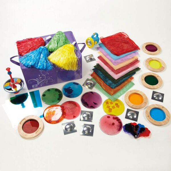 Light and Colour Grab and Go Kit 55pcs