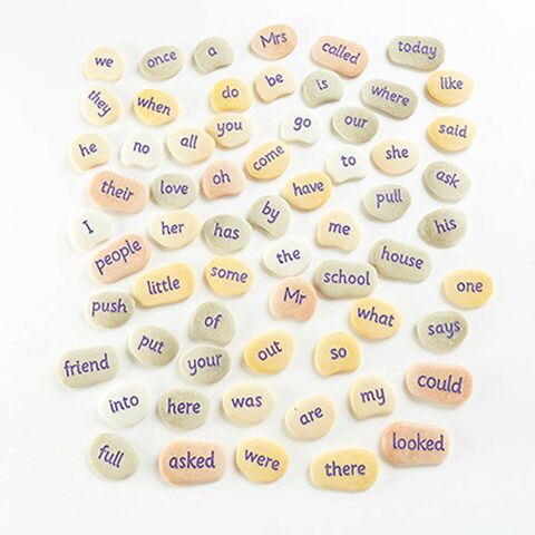 Tricky Word Pebbles Year 1 45 to 80mm