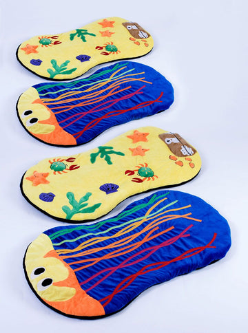 Under the Sea™ Snuggle Mats 4 Pack with FREE Holdall