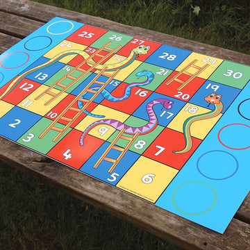 Snakes And Ladders Wall Game H90 x W55cm