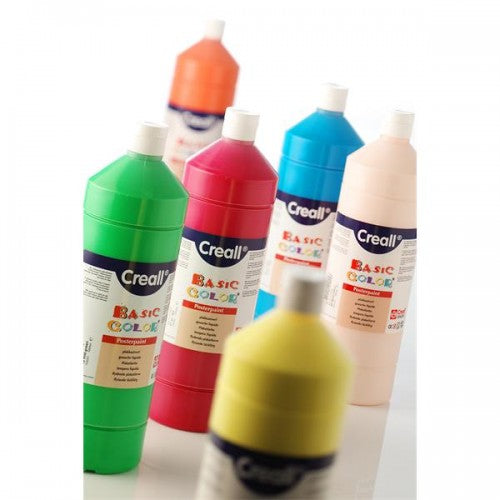 CREALL Quality  Poster Paint 1L - Mixed Box -10