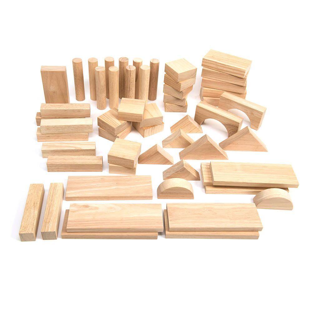 Wooden Jumbo Blocks 54pcs