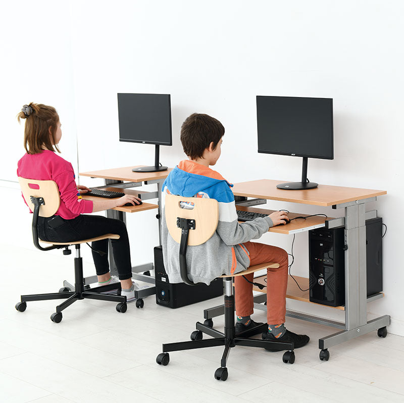 Computer Desk with Adjustable Heights
