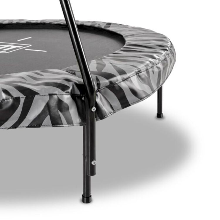 EXIT Tiggy Junior Trampoline 140cm Black + Handle Bar