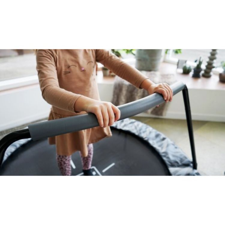 EXIT Tiggy Junior Trampoline 140cm Black + Handle Bar