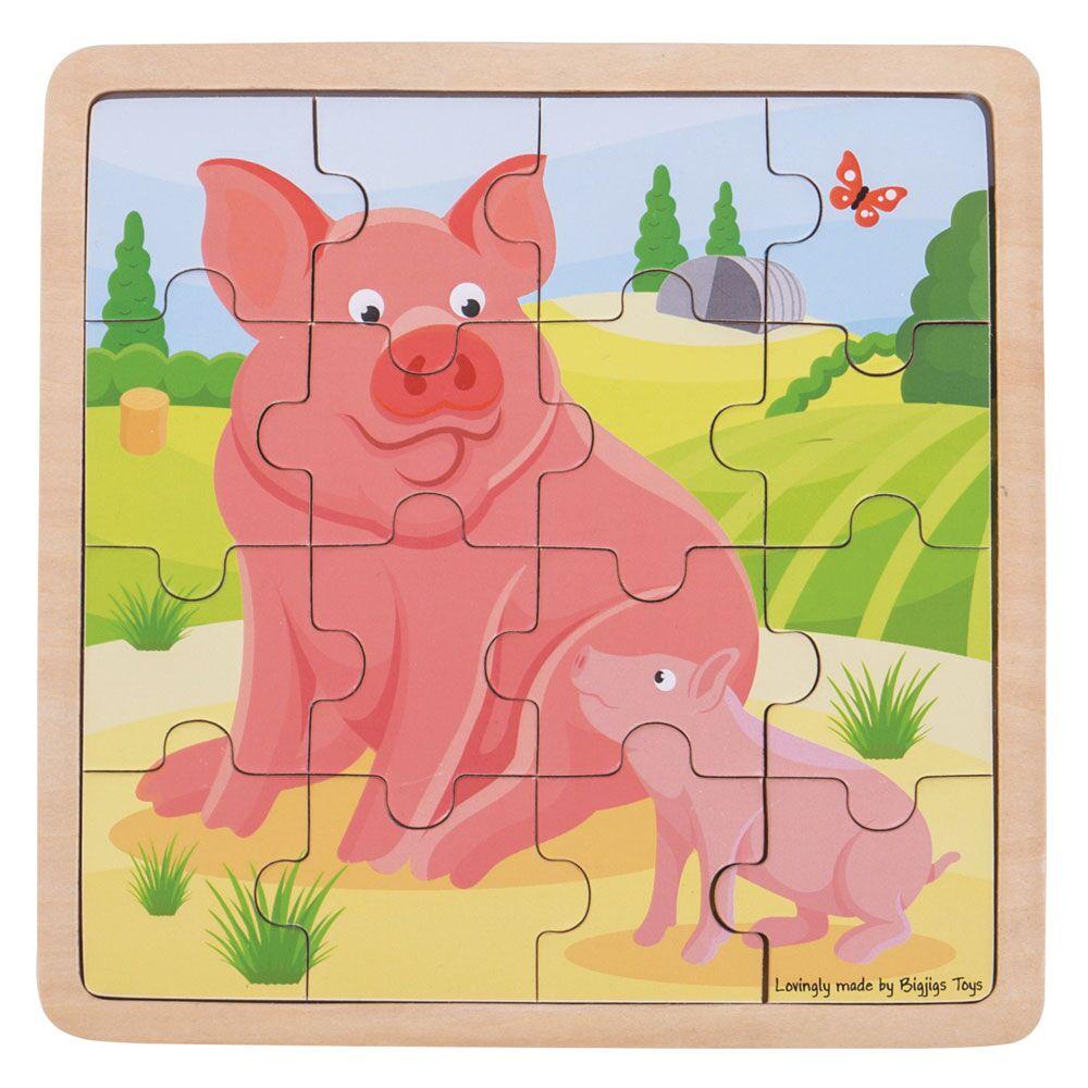 Animal Puzzles Pack of 4 (Pk 2)