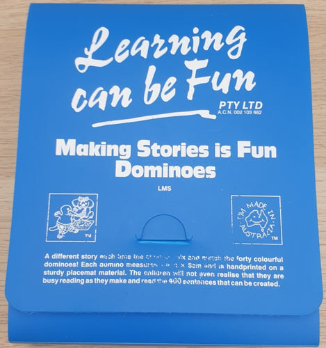 Learning Can Be Fun - Making Stories Is Fun Dominos