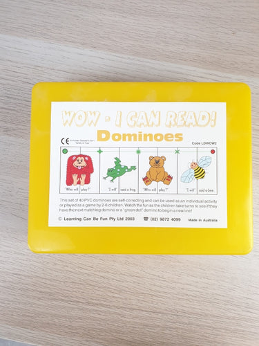 WOW I Can Read Dominoes